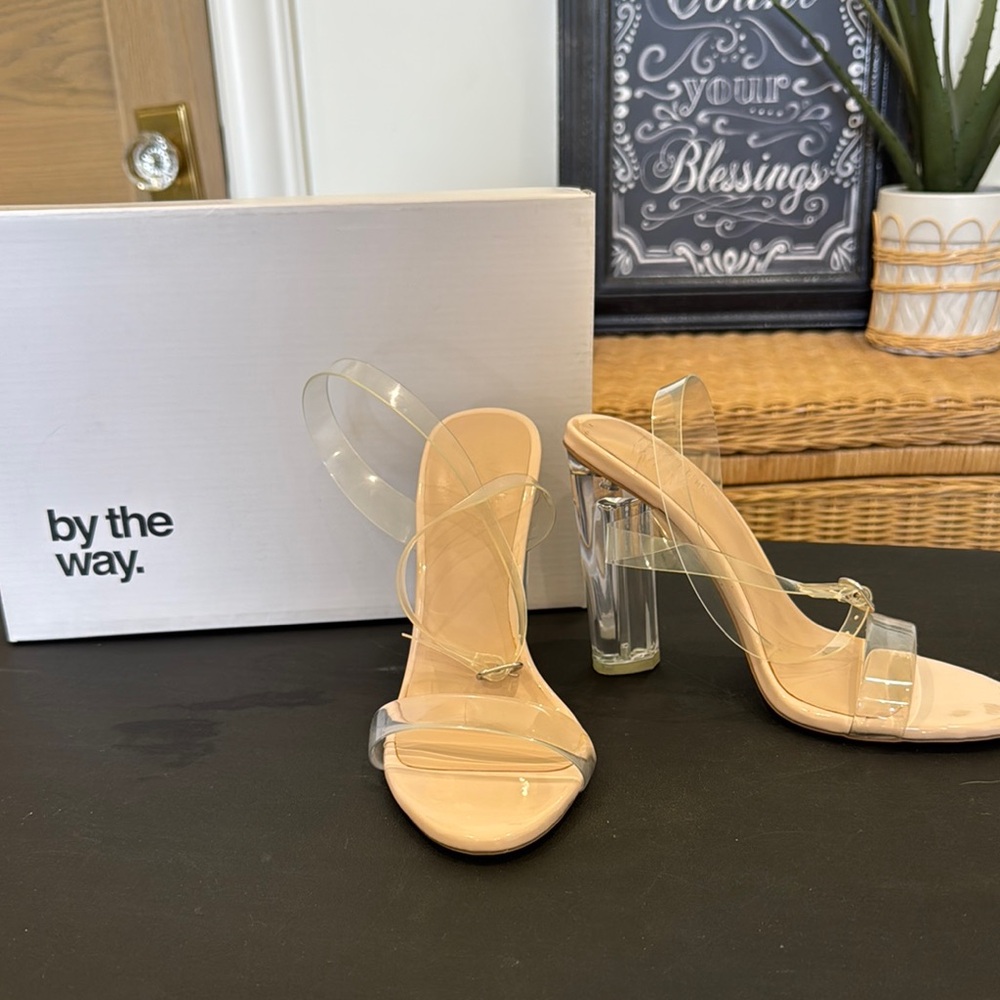 by the way. Cream Stiletto Heels